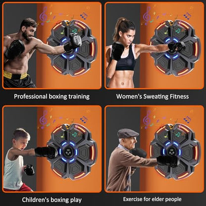 Music Boxing Punching Machine for Adults - 9 Modes & 9 Speeds Bluetooth