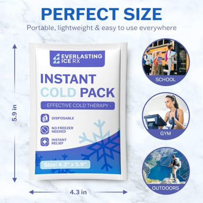 5000 Pack Instant Ice Packs for Injuries, Bulk Full Pallet Delivery - style: 5000 Pack