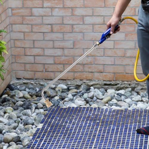90 Degree Curved High Pressure Washer Extension Wand 13.77 Inch Quick Connect Spray Lance Replacement for Car Wash