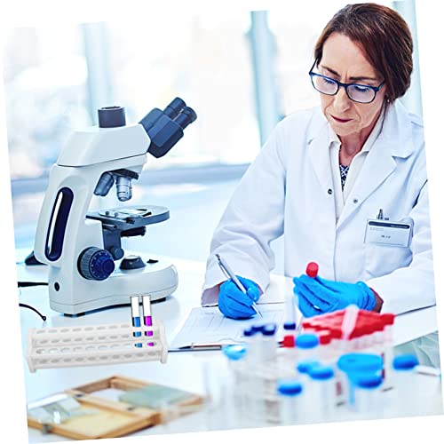 Zerodeko 5Pcs Detachable Test Tube Rack Lightweight Organizer for Test Tubes for Laboratory Testing and Food Service Portable Holder