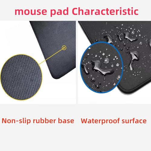 Tank Mouse Pad 40x20x0.12Inch Waterproof Large Mouse Pad War Desk Mat als Mousepad for Laptop Desktop Computers Gaming Keyboard,Mousepad Improve Accuracy and Speed for Home Office Decor Gifts JXL-2885