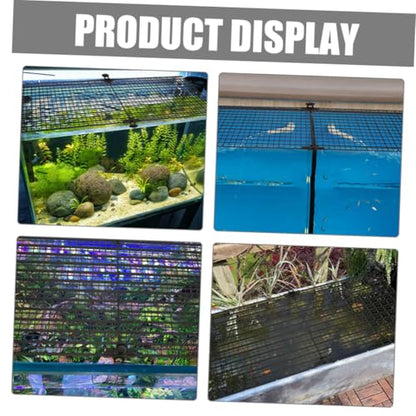Toyvian 1set Fish Tank Divider for Betta Fish Isolation Board Cups and Reusable Aquarium Escape Prevention Supplies Design for Breeding and Separation