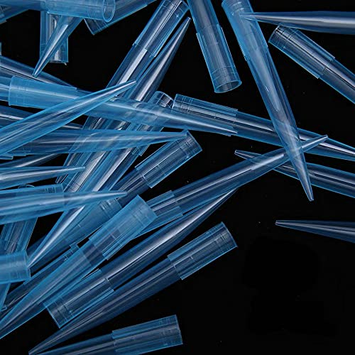 1000ul Pipette Tips - Universal Pipette Tips - Racked,RNase/DNase Free & Pyrogen Safe, 96 Tips/Rack Pk x 10 Racks（960 Tips） - size: 1000ul - Blue