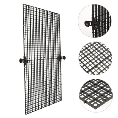 Toddmomy 1set Aquarium Divider of Panels for Fish Tank Isolation Boards Cups Prevents Fish Jumping Reusable