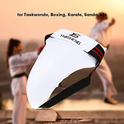 Groin Guard, Athletic Groin Protector Cup for Close Sports as MMA, Krav , Thai Boxing, Jockstrap Taekwondo Karate Fighting Training - Middle