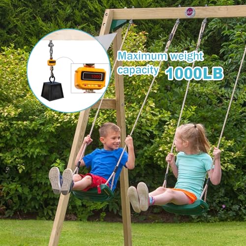 Heavy Duty Swing Hanger 180° with Stainless Steel Swing Hook 800LBS Capacity Playground Swing Seat Hardware Hammock Chair Porch Swing - size: 1 Pack 180°