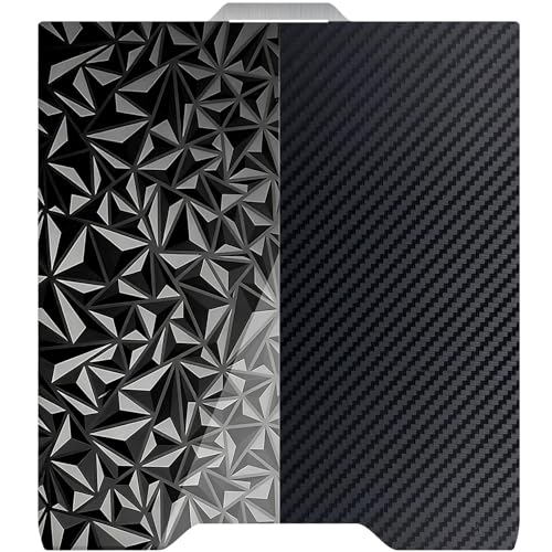 SPARKX i7 Build Plate Double Sided Smooth PET PEO Sheet for SPARKX i7 267x301mm, 3D Printer Flexible Removable Spring Steel Plate Heated Bed Platform Mat - size: 267x301mm, style: Black PEO+PET