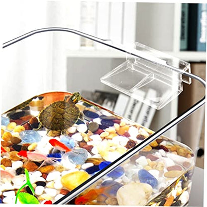 GANAZONO 10pcs Aquarium Cover Supporting Frames Acrylic Fish Tank Cover Holders for Easy Installation and Maintenance Practical Support for Aquariums and Fish Tanks