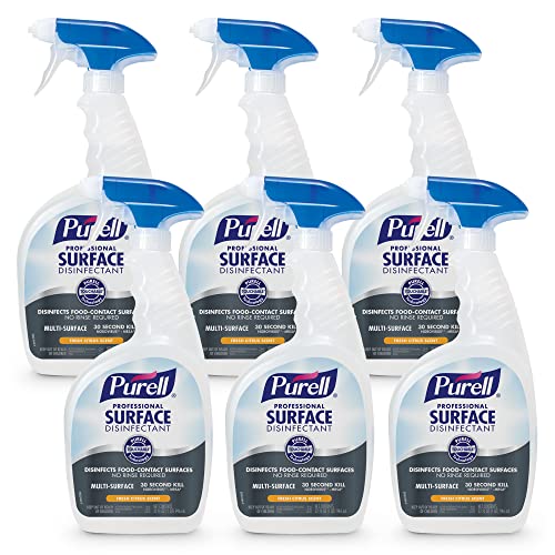 Purell Professional Surface Disinfectant Spray Bottle, 6ct x 32 oz - 3342-06