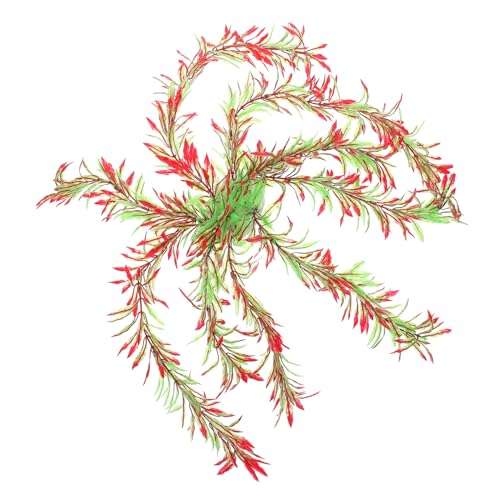 Kisangel 1pc Artificial Aquatic Plant Simulation Water Plant Decoration for Fish Tank Aquarium Ornament Aquarium Vitality Suitable for Fresh and