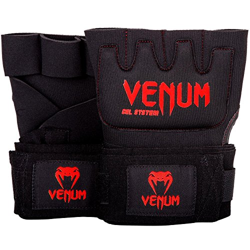 Venum Venum Kontact Gel Glove Wraps - color: Black/Red