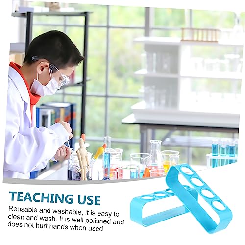 PRETYZOOM 2PCS Test Tube Rack Adjustable Tube Organizer for Boys and Experiments Laboratory Test Holder Easy Assembly