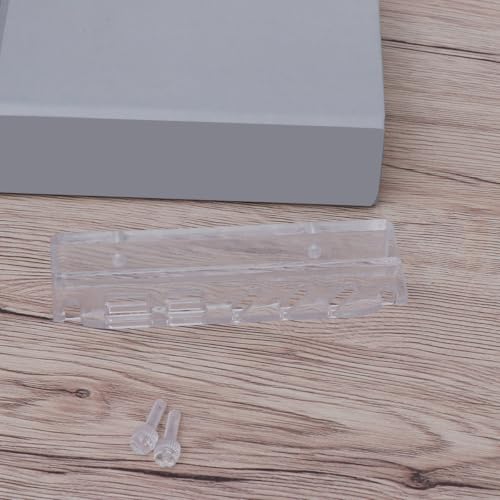 WOONEKY Acrylic Aquatic Plant Holder Rack for Aquarium Tools Storage Compact Design for Scissors Tweezers and Scrapers High Transparency and Durable Water Plant Maintenance Equipment