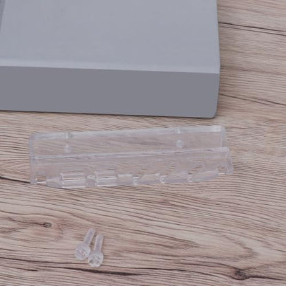 WOONEKY Acrylic Aquatic Plant Holder Rack for Aquarium Tools Storage Compact Design for Scissors Tweezers and Scrapers High Transparency and Durable Water Plant Maintenance Equipment