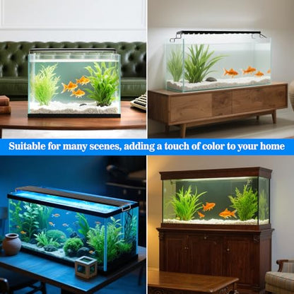 Full Spectrum Aquarium Light：Fish Tank Light with APP & Remote Control for Plants Growth - Fish Lamp for Live Fishes Aquatic Pet Lovers - 24-31 Inch Freshwater Saltwater Aquarium Decor
