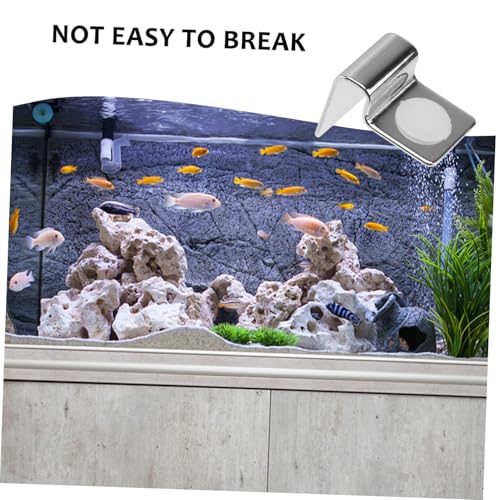 BESPORTBLE 8pcs Fish Tank Glass Cover Brackets Secure Aquarium Lid Clips for Stable Support and Protection of