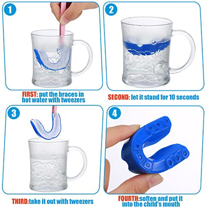 Frienda Adult Mouth Guards for Sports with Case - color: Bright Color