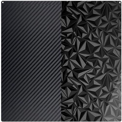 Upgraded Build Plate for AOSEED X-Maker Joy, Double Sided Smooth PEO PET Sheet Platform 128X128MM Premium Print Bed for AOSEED 3D Printer - size: 128x128mm, style: Black PEO+PET