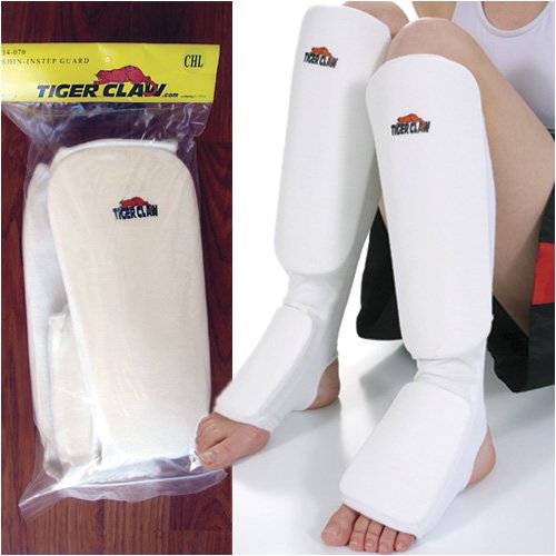 Tiger Claw Shin Instep Guard Cloth Shin-Instep Guard - size: Child Large