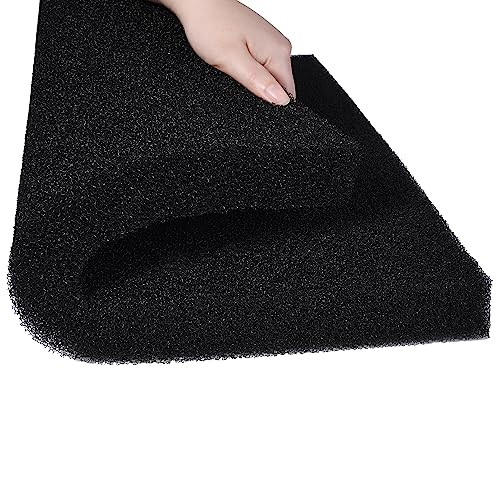 Aquarium Sponge Filter Pad, Bio Filter Media Foam Sponges, Cut-to-Size Foam for Fish Tank (20"x20"x1.57" (20PPI)) - size: 20"x20"x1.57" (20PPI)