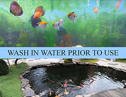 24 Inch Diameter Shallow Round Koi Fish Pan Net Head ONLY, Replacement Net Head Designed for PondH2o Heavy Duty Interchangeable Line, Koi Carp Ornamental Fish Handling Net Head