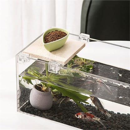 Aquarium lid Clips 16pcs 6mm/8mm/10mm Fish Tank Acrylic Clips Aquarium Lid Cover Support Holder Bracket Clamp Stand Aquarium Supply(12mm) - color: 12mm