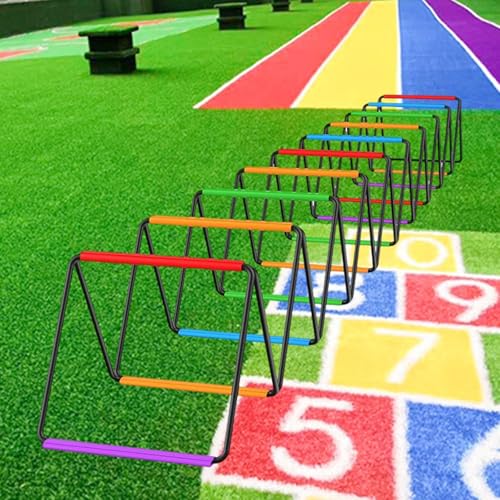 Vaveren Agility Ladder Jumping Obstacles for Men Women and Kids Flexible Folding Football Footwork Speed Ladder for Volleyball