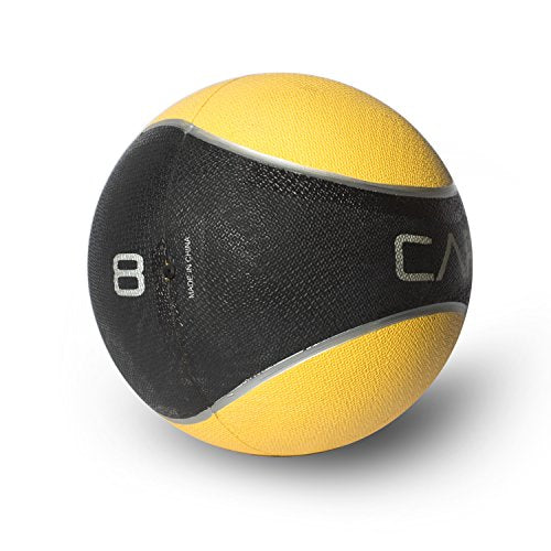 CAP Barbell Weight Medicine Ball | 2-12lb Options - style: 8 lb - Yellow