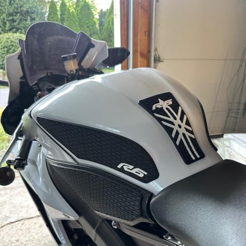 YZF-R6 Side Fuel Tank Pad 2017-2021 - Protective Anti-Slip Knee Grip Traction Sticker for R6 Accessories