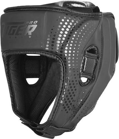 Kids Sparring Set, Youth Unisex, 6oz & 8oz, Gloves, Shin Guards, Hand Wraps, Helmet, Gum Shield, for Kickboxing, Muay Thai, Taekwondo, - size: Small