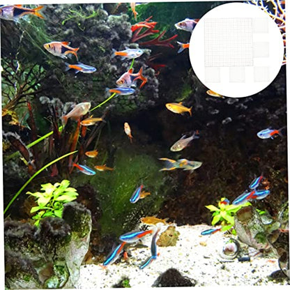 LIOOBO 6pcs Aquarium Divider Suction Cups Fish Tank Board Water Permeable Divider for Safe Fish Separation and Enhanced Survival Rate