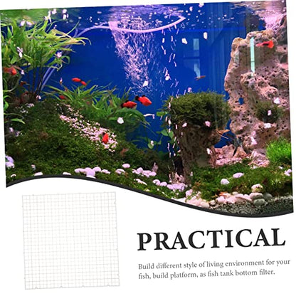 Toddmomy 6Pcs Fish Tank Divider Isolation Board Mesh Divider for Aquarium Fish Separation for Breeding and Isolation Reliable Pe Material