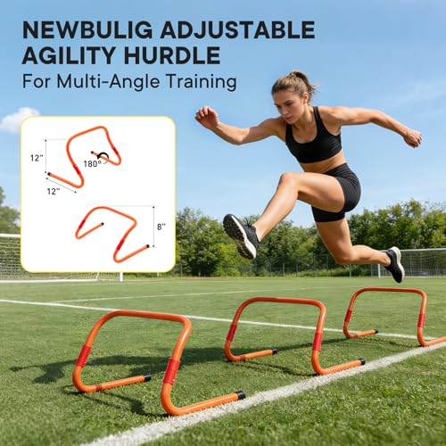 KMFurnilaAgility Ladder Speed Training Equipment Set