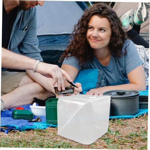Lightweight Folding Water Storage Tank Collapsible Washing Bin Camping Water Jugs