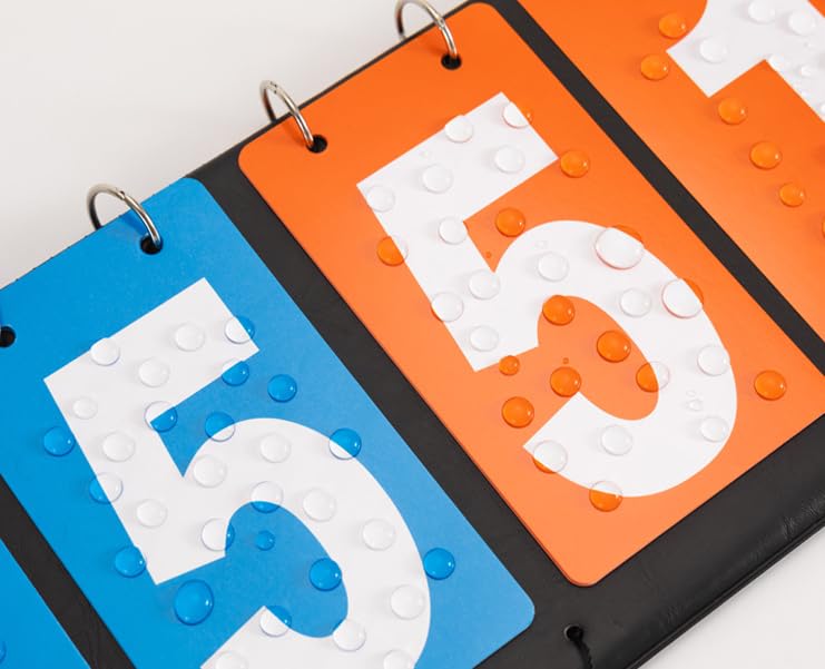 LIUSM 4-Digital Portable Table Top Scoreboard Flipper | Multi Sports Score Flip Scoreboard Score Keeper