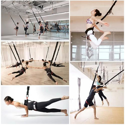 JYHHCYS Resistance Bungee Band Speed Training Set, Bungee Sling Exercise 50 60 70 80 90 100 Kg Plus Size, Indoor Jumping Harness for Home Gym Training & Fitness(Only Rope L - 70kg/154lbs) - size: Only rope L - 70kg/154lbs