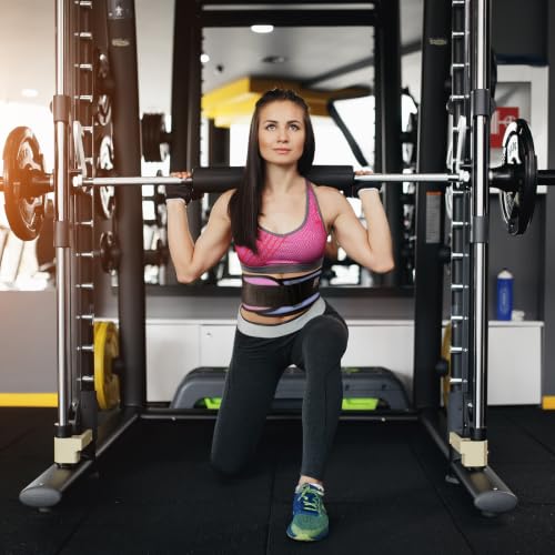 RitFit Weight Lifting Belt 6 Inch for Squats Deadlift Strength Training - color: Green, size: S(26"-32")