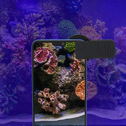 Zerodis Fish Photography Lens, Smartphone Camera Lens Filter Accessories with Macro for Reef Aquarium Photography