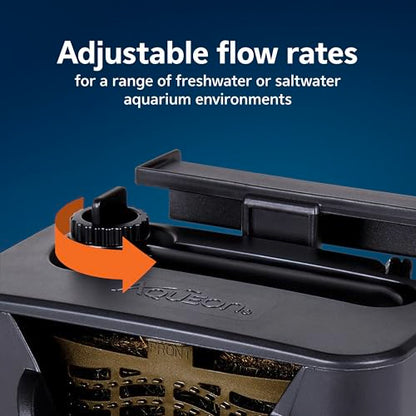 Aqueon QuietFlow Internal Filter with SmartClean Technology, Small - size: Small Filter, style: Small Filter