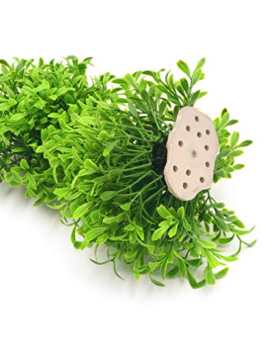 Aquarium Decorations Fish Tank Artificial Green Water Plants Made of Soft Plastic, Safe for All Fish & Pets (Style-3)