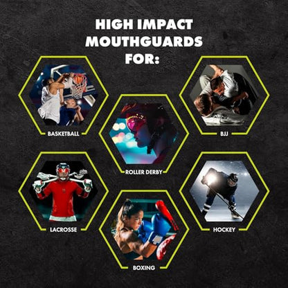 DAMAGE CONTROL High-Impact Sports Mouth Guard – Sick - color: Sick A** Foo, size: Adult