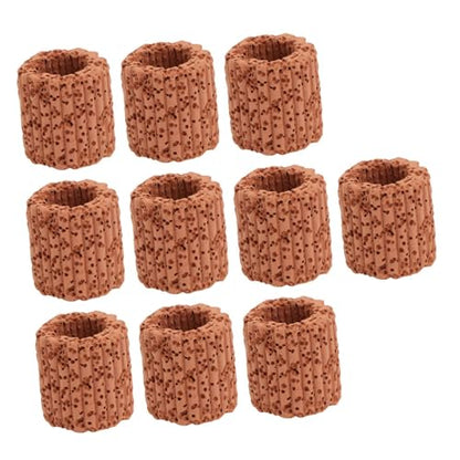 YARNOW 10pcs Ceramic Water Plant Fixed Aquatic Plant Support Bio Media for Fish Tank Stability and Nitrifying Culture Selection