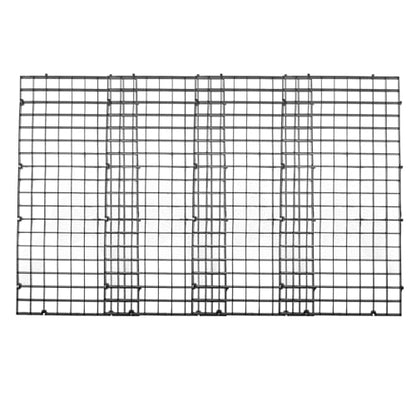 Kisangel 10pcs Aquarium Divider Panels for Fish Tank Isolation Easy to Install Breeding Tray for Fish Grid Bottom Panel