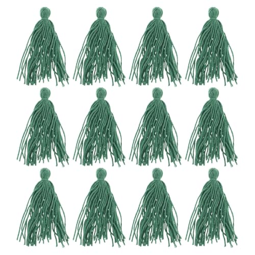UKCOCO 12pcs Fish Spawning Mops : Aquarium Breeding Mop Floating Fish Tank Accessories - Shrimp Hideout Habitat for Egg Laying