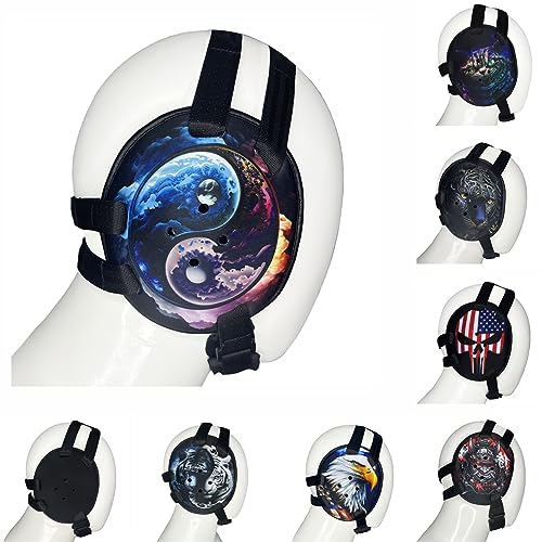 ROAR-INT BJJ Ear Guard New Easy to Adjust Design Wrestling Protective Headgear Wrestling Ear Guard MMA Jiu Jitsu - color: Multi