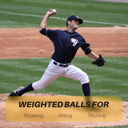 Premier Pitching Plyo Training Ball for Baseball and Softball | PVC shell plyo ball for warmups, arm care, command work, and throwing mechanics - size: 7oz