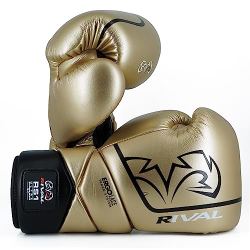 RIVAL Boxing RS1 2.0 Ultra Pro Sparring Gloves, Lace-up Closure - Super-Resistant Microfiber, Soft Inner Lining, and High-Density Padding