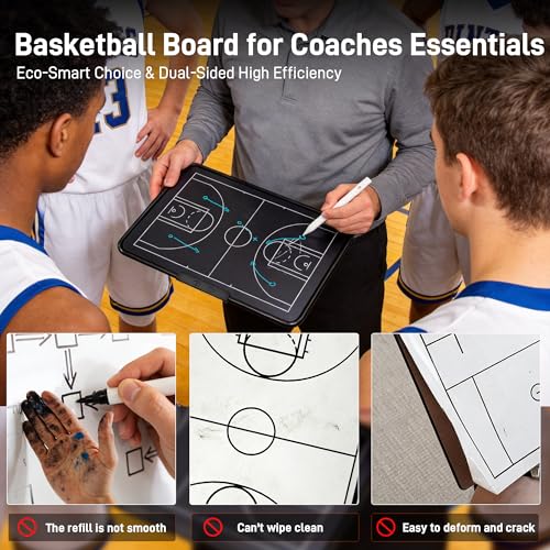 16 Inch Electronic Basketball Coaching Board with Double Sided