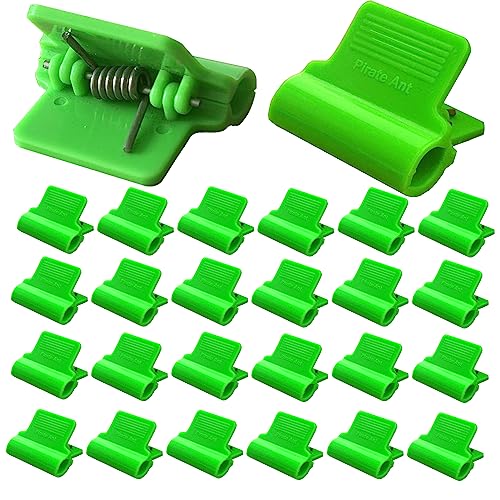 Greenhouse Clamps for 0.32-0.45inch Greenhouse Hoops, Garden Support Frame,Grow Tunnel,Plant Support Stakes.for Fixing Plant Cover,Plastic Sheeting,Film Row Cover,net.(30pcs) - style: for 0.32-0.45inch Greenhouse Hoops(30pcs)