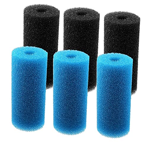 5.9″ Big Prefilter Foam Sponge Replacement Filtration Kit for Pond Aquarium Fish Tank Pad (6PCS)